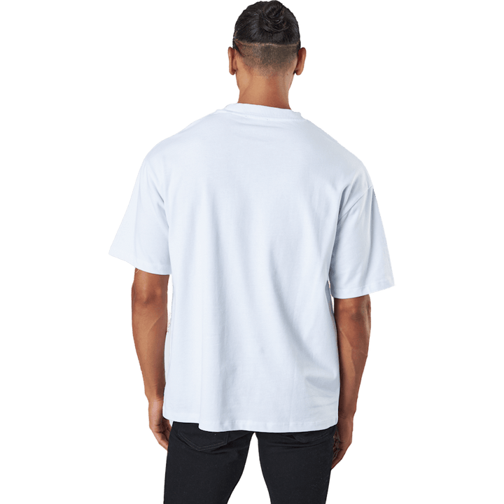 Jprblakam Clean Ss Tee Crew Ne White