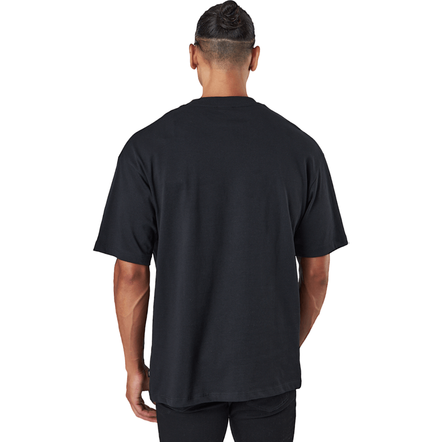 Jprblakam Clean Ss Tee Crew Ne Black