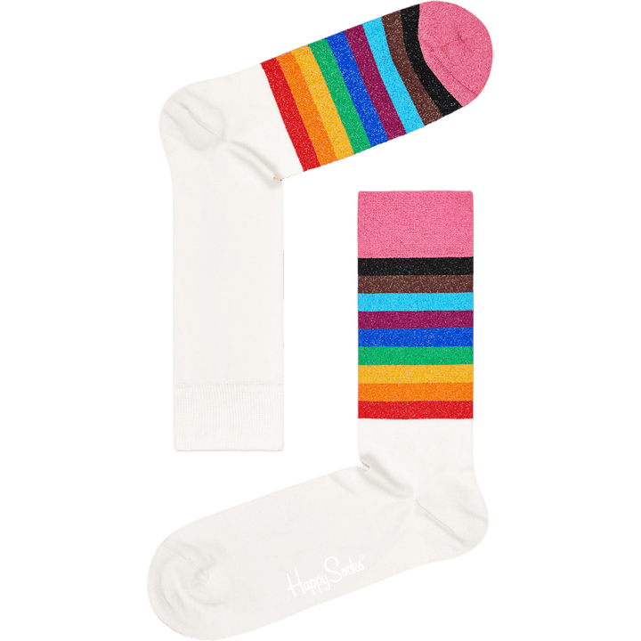 3-pack Pride sokid kinkekomplekt beež
