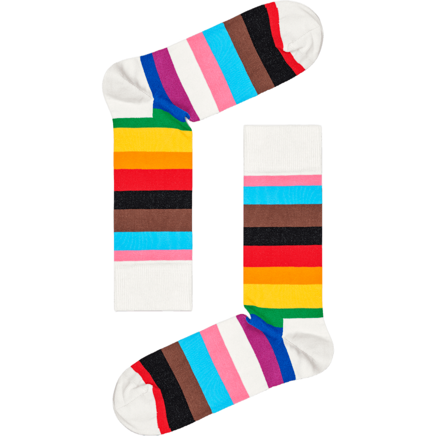 3-pack Pride sokid kinkekomplekt beež