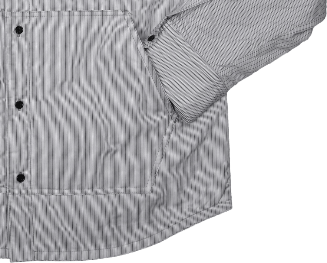 Stripe But Up.stripe Black/white Grey