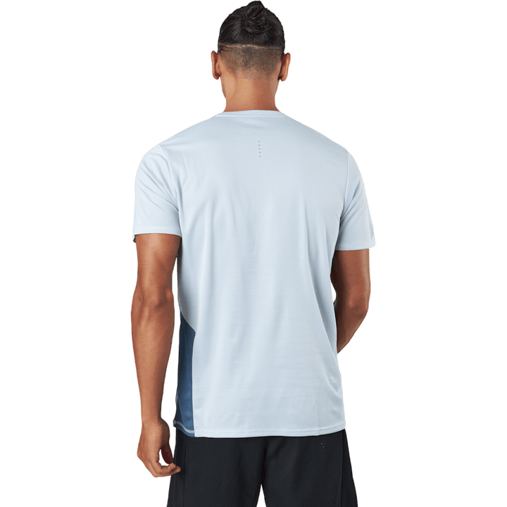 Run Favorite Ss Tee Platinum Grey-sky Evening