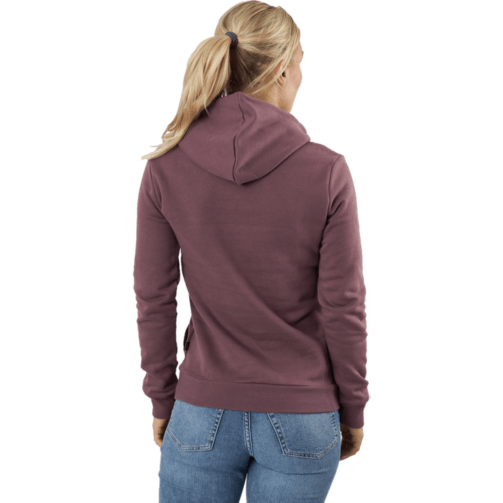 Ess Logo Hoodie Fl (s) Dusty Plum