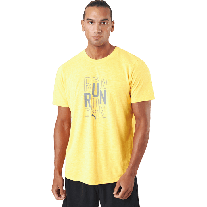 T-shirt à manches courtes avec logo Run M Sun Stream