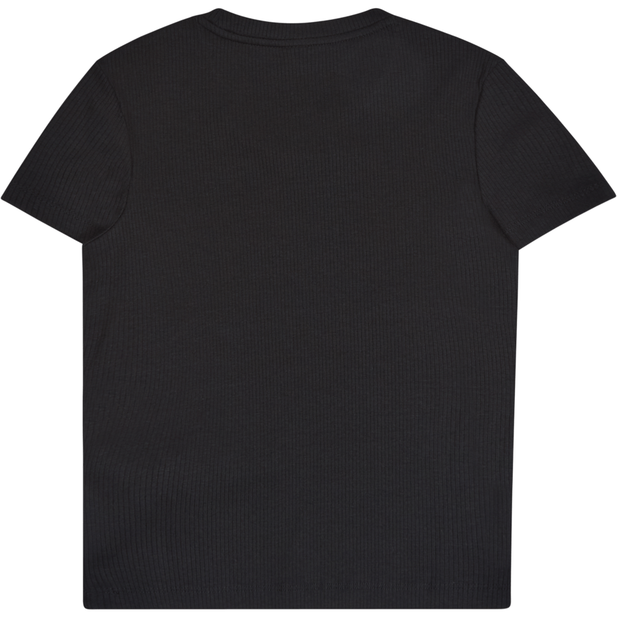 T-shirt slim côtelé classique pour femme