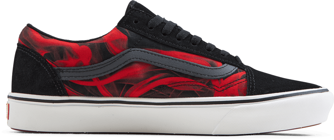 Ua Comfycush Old Skool After Dark Black/red