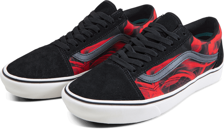 Ua Comfycush Old Skool After Dark Black/red