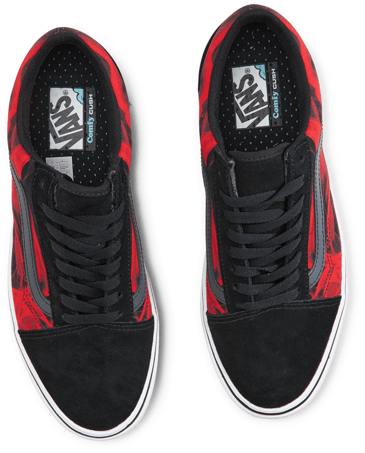 Ua Comfycush Old Skool After Dark Black/red
