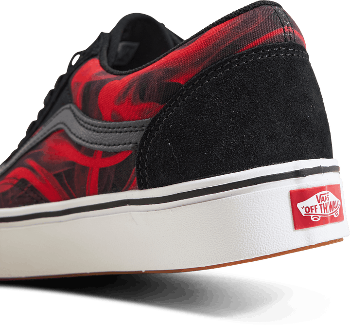 Ua Comfycush Old Skool After Dark Black/red