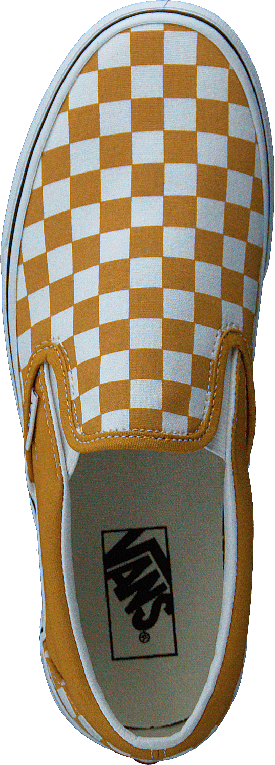 Ua Classic Slip-on Color Theory Checkerboard Gold
