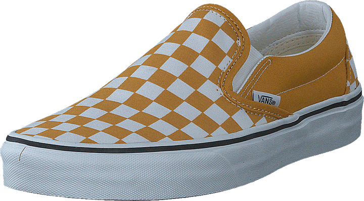 Ua Classic Slip-on Color Theory Checkerboard Gold