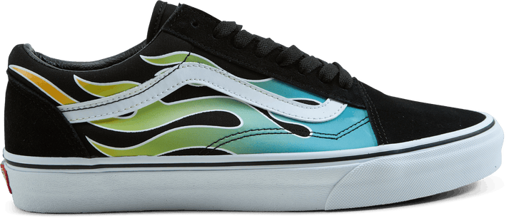 Ua Old Skool Glow Flame Noir/blanc