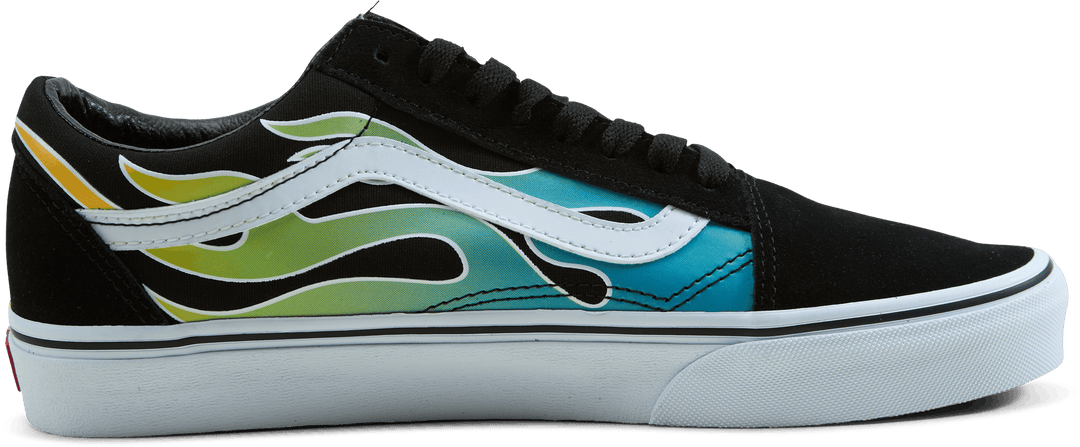 Ua Old Skool Glow Flame Noir/blanc