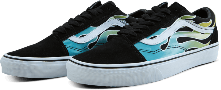 Ua Old Skool Glow Flame Noir/blanc