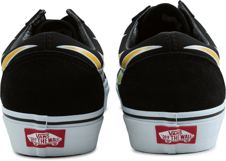 Ua Old Skool Glow Flame Noir/blanc