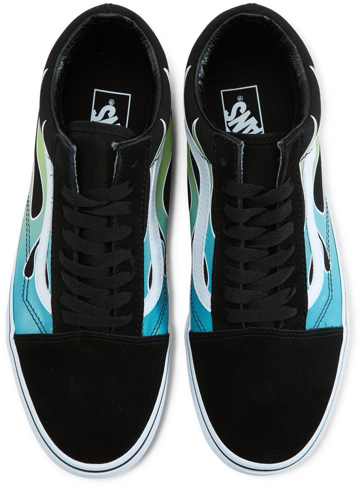 Ua Old Skool Glow Flame Noir/blanc
