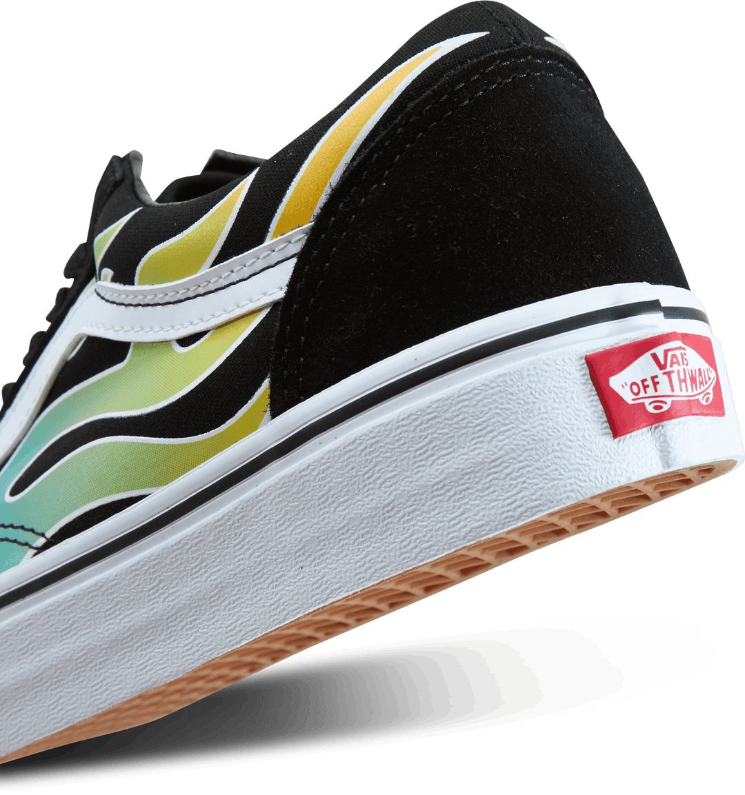 Ua Old Skool Glow Flame Noir/blanc