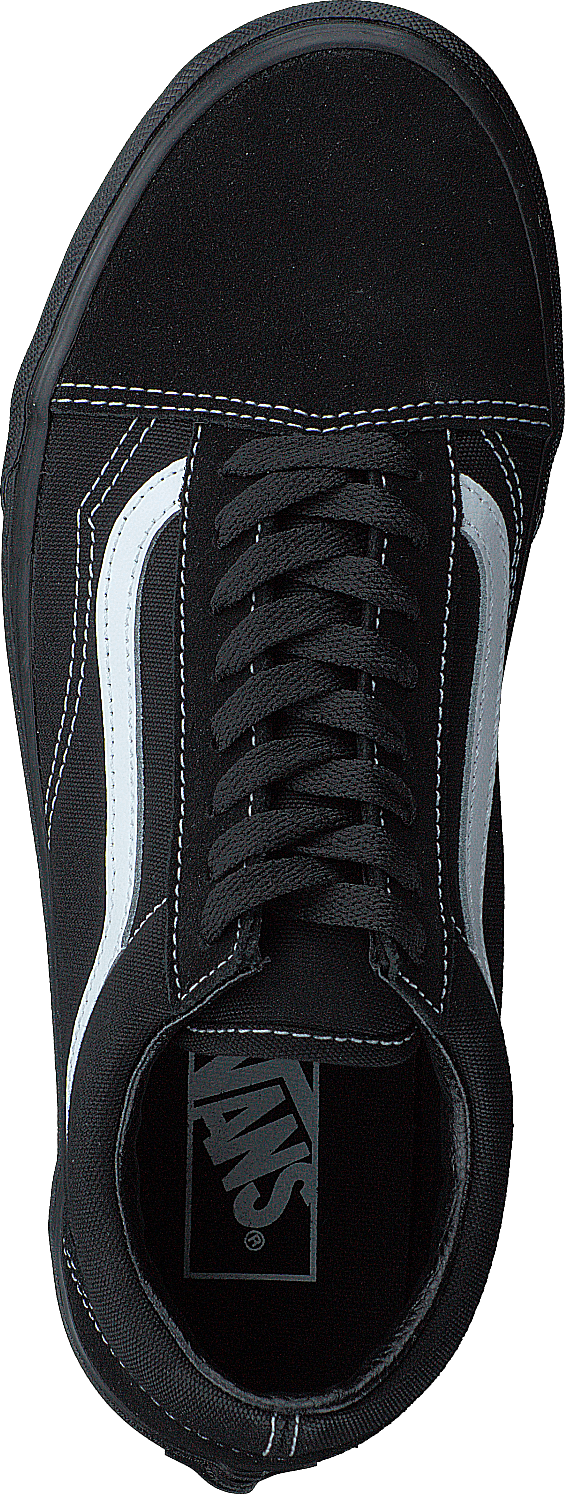 Ua Old Skool (mocka/canvas)blkblktrwht