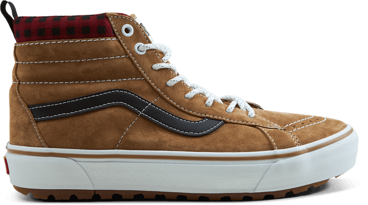 Ua Sk8-hi Mte-1 Plaid Brun/svart