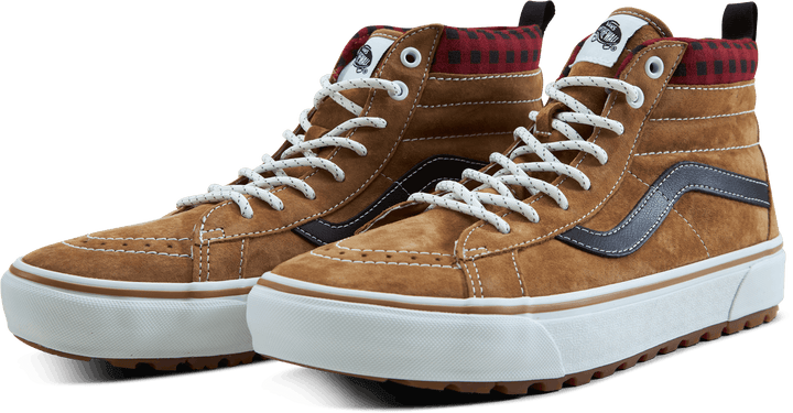 Ua Sk8-hi Mte-1 Plaid Brun/svart
