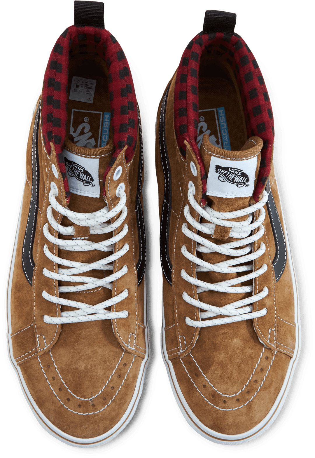 Ua Sk8-hi Mte-1 Plaid Brun/svart