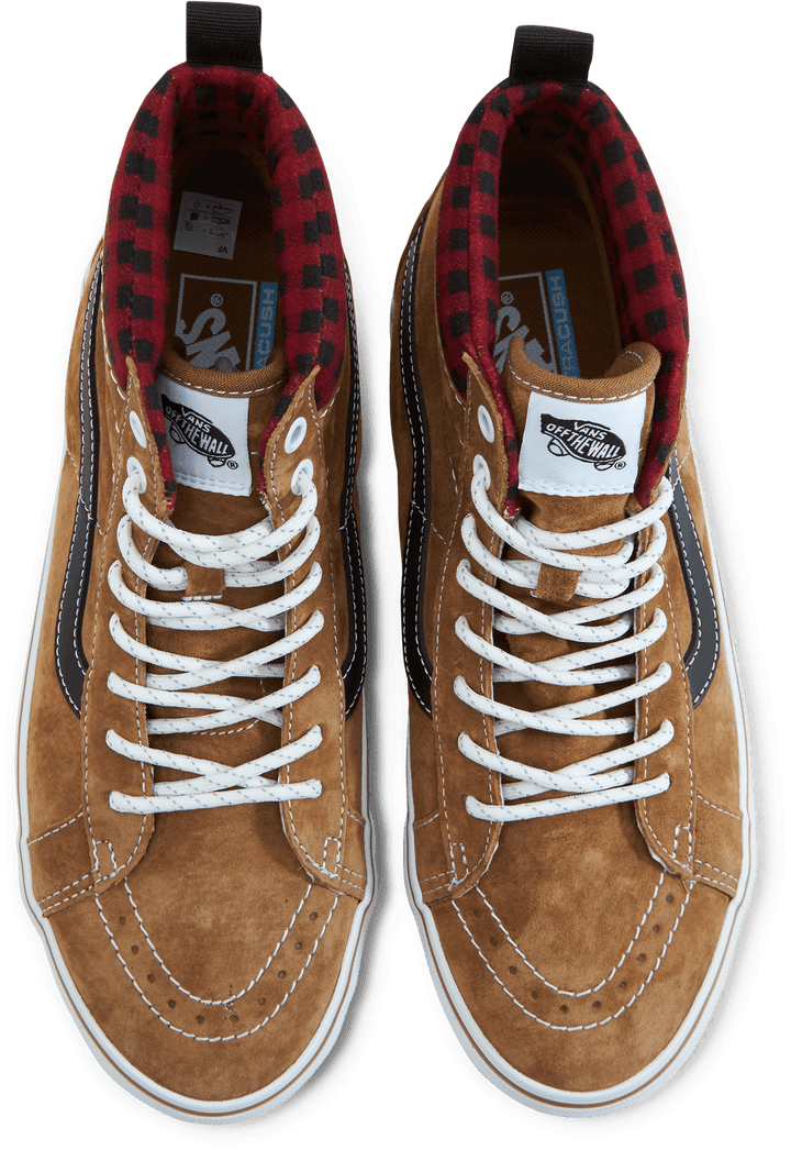 Ua Sk8-hi Mte-1 Plaid Brun/svart
