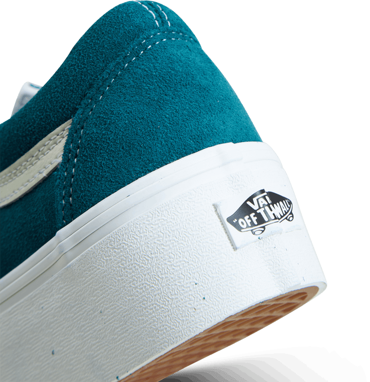 Ua Old Skool Stackform Varsity Wildleder Deep Teal