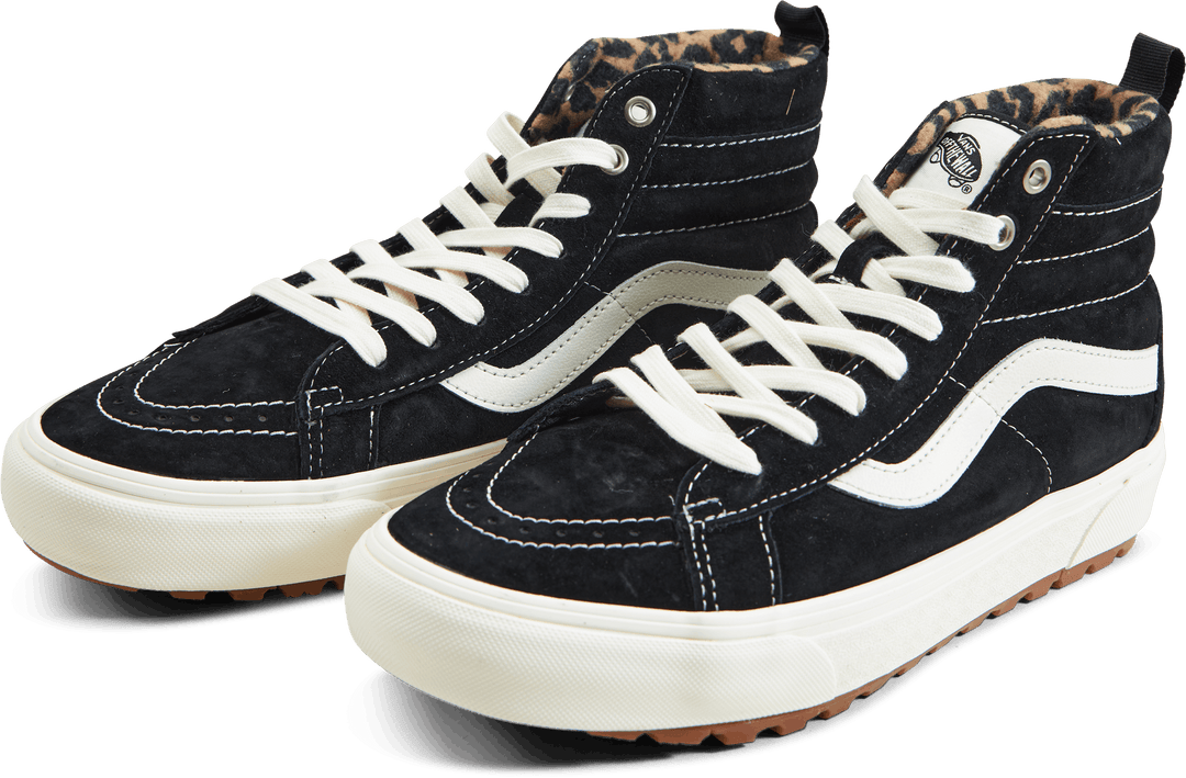 Ua Sk8-hi Mte-1 (semsket skinn) Svart/leopard
