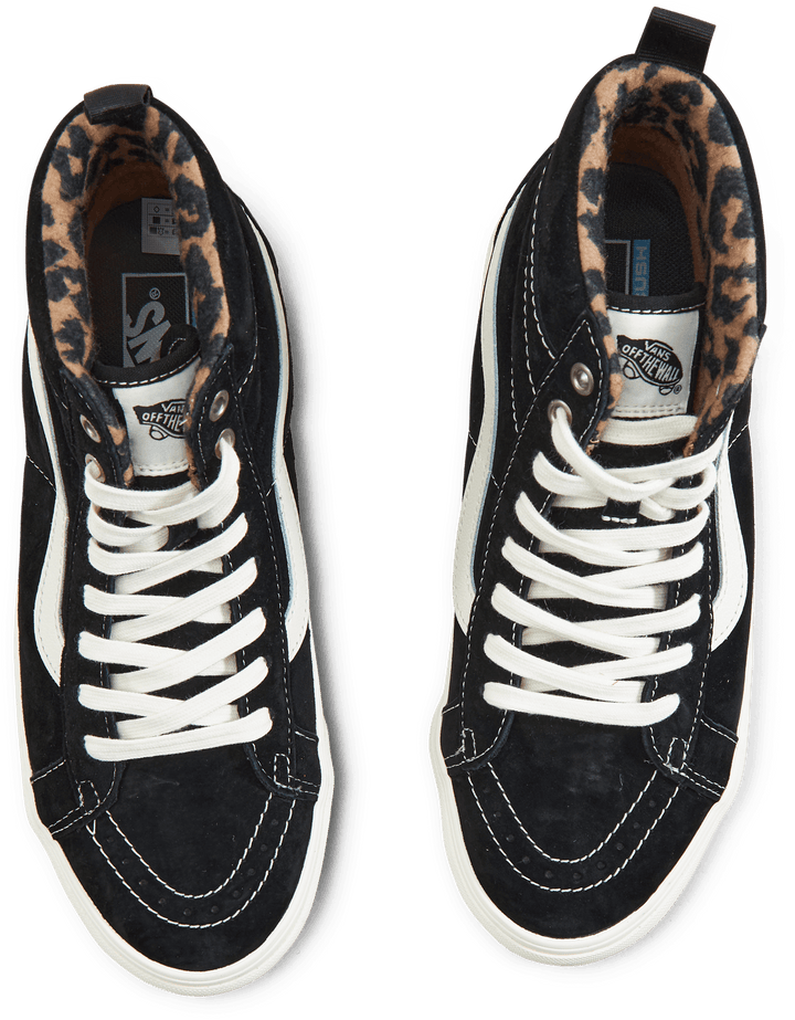 Ua Sk8-hi Mte-1 (semsket skinn) Svart/leopard
