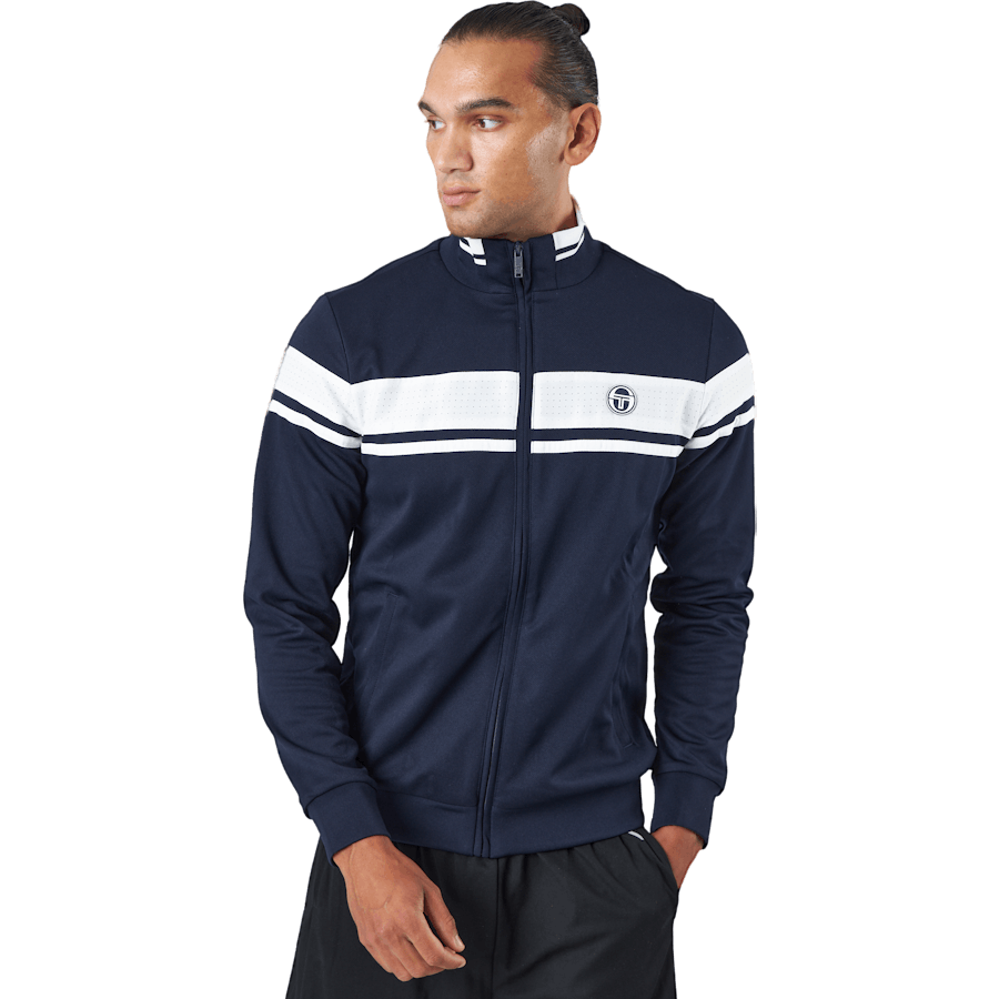 Track Jacket Young Line Night Sky/blanc De Blanc