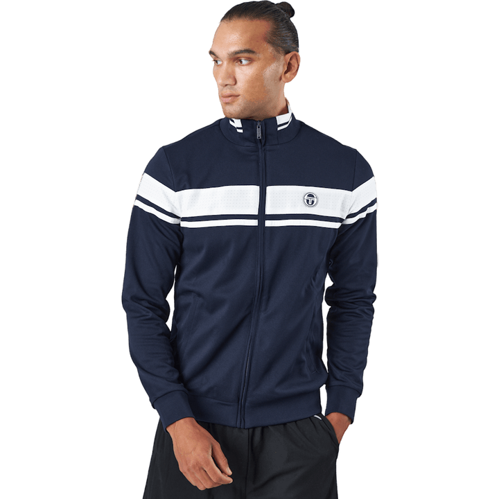 Track Jacket Young Line Night Sky/blanc De Blanc