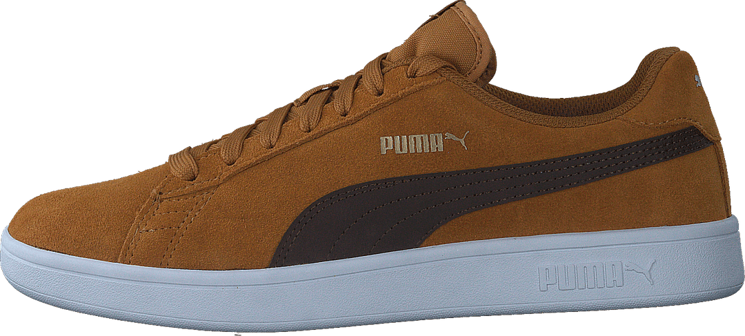 Puma Smash V2 Desert Tan-dark Chocolate-puma