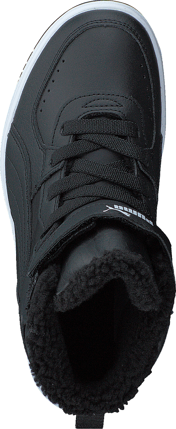Puma Rebound Joy Fur Ps Puma Black-puma White