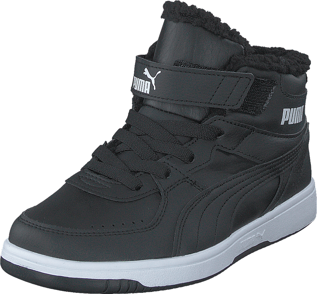 Puma Rebound Joy Fur Ps Puma Black-puma White
