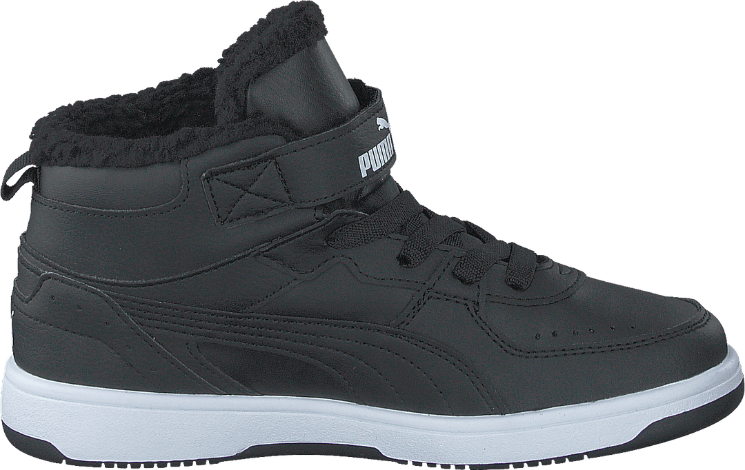 Puma Rebound Joy Fur Ps Puma Black-puma White
