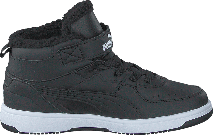 Puma Rebound Joy Fur Ps Puma Black-puma White