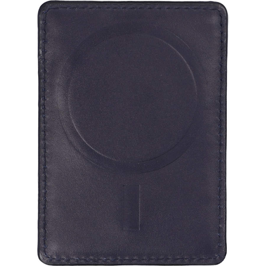 Allover Pony Leder Magnetisches Kartenetui Navy/Multi Pony