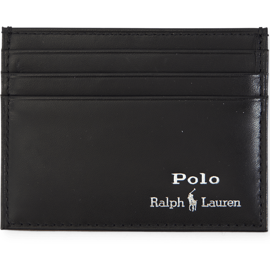 Leather Belt & Card Case Gift Set Black