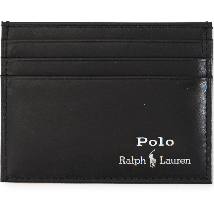 Leather Belt & Card Case Gift Set Black