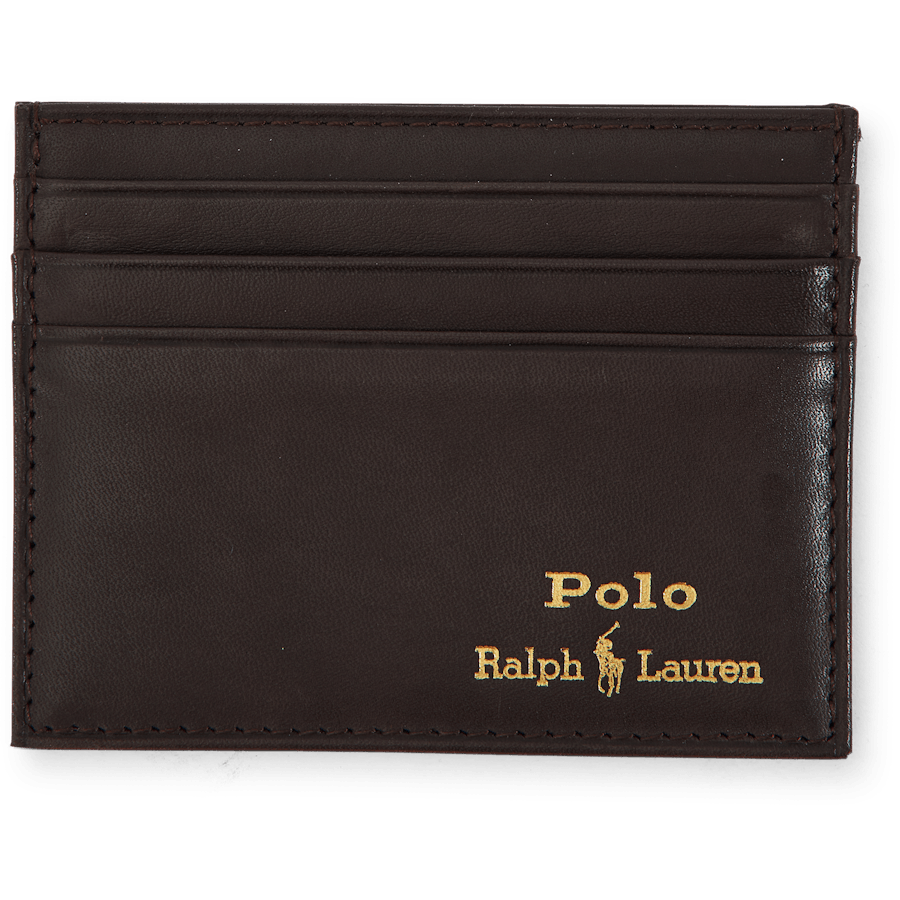 Leather Belt & Card Case Gift Set Brown