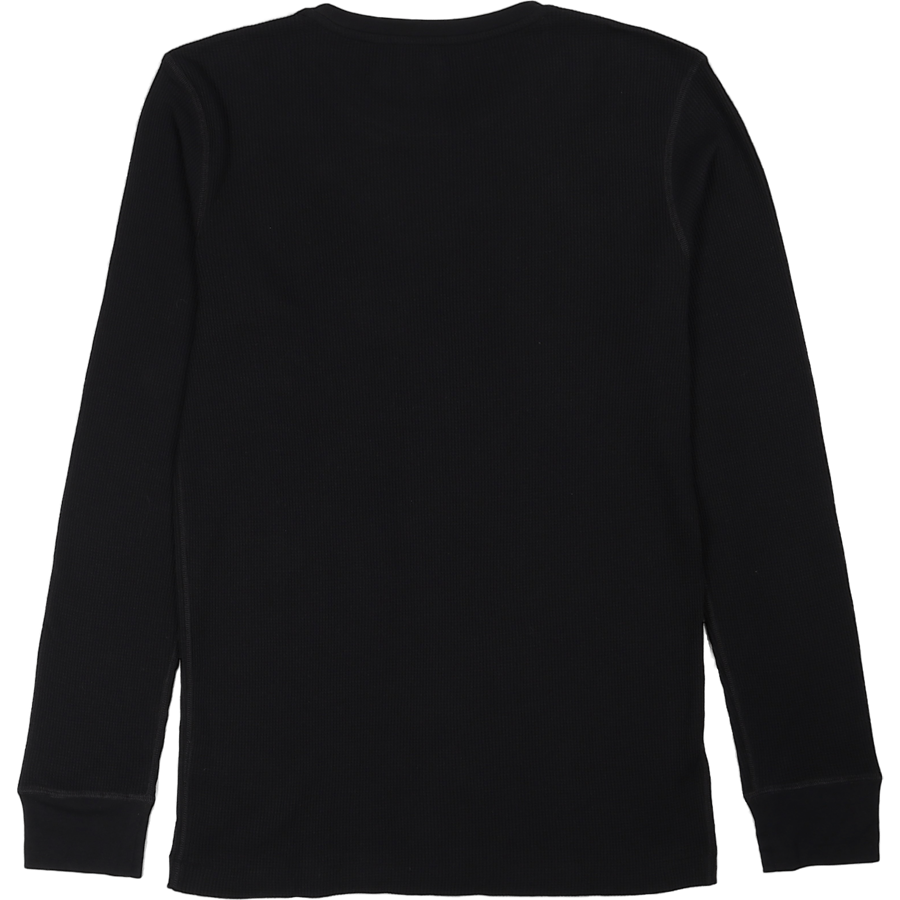L/s Crew-crew-sleep Top Polo Black Gold Bugle Pp