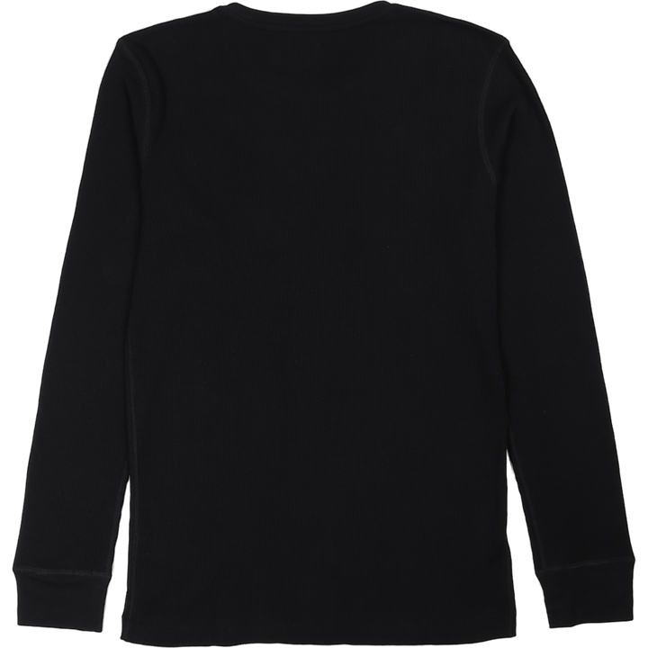 L/s Crew-crew-sleep Top Polo Black Gold Bugle Pp