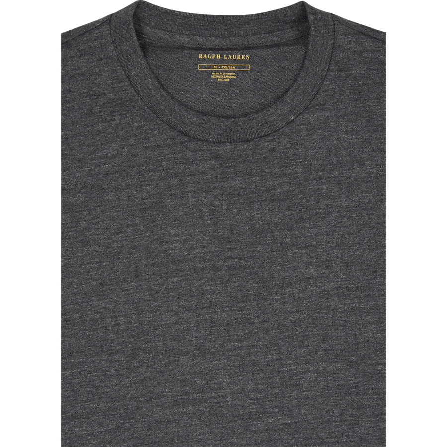 S/s Crew-sleep-top Charcoal Heather