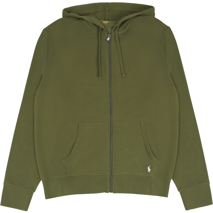 French Terry Sleep Hoodie Armee Oliv
