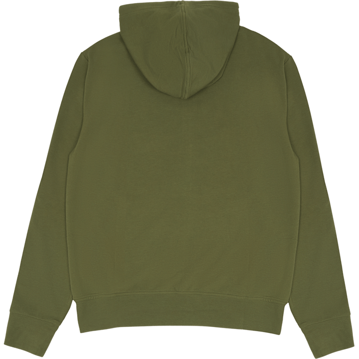 French Terry Sleep Hoodie Armee Oliv