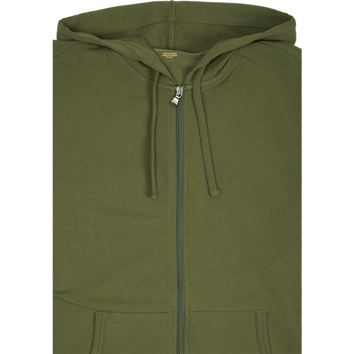 French Terry Sleep Hoodie Armee Oliv