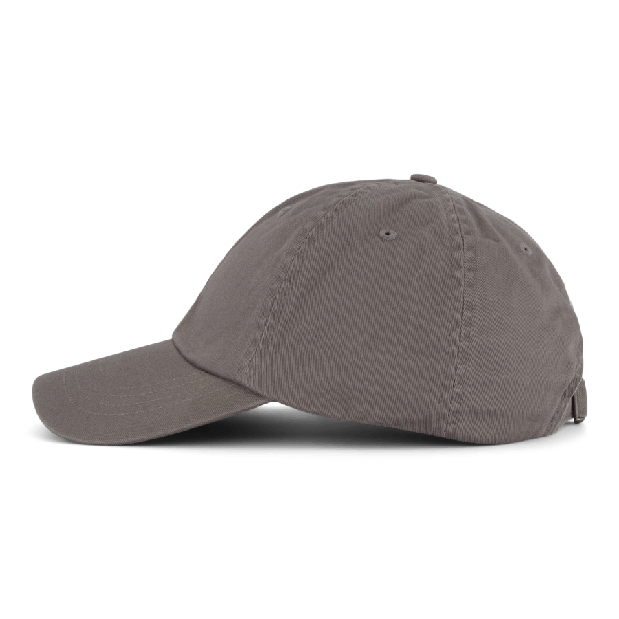 Cappello da baseball in cotone Chino Perfect Grey / White