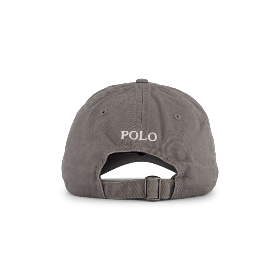 Cappello da baseball in cotone Chino Perfect Grey / White