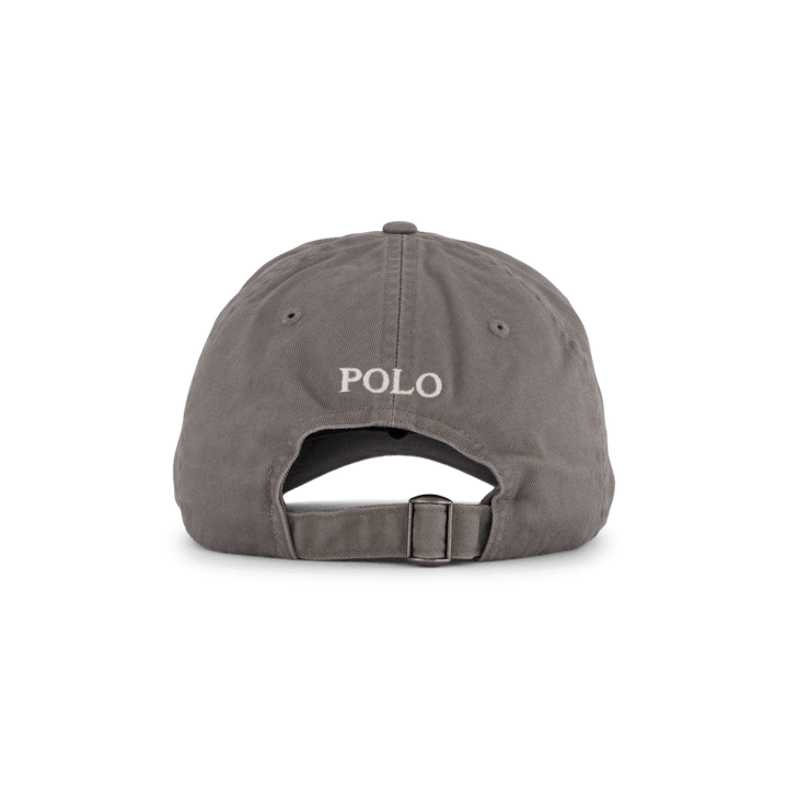 Cappello da baseball in cotone Chino Perfect Grey / White