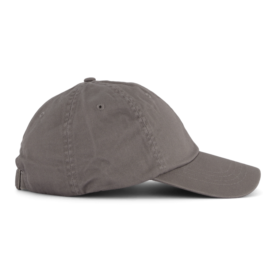Cappello da baseball in cotone Chino Perfect Grey / White